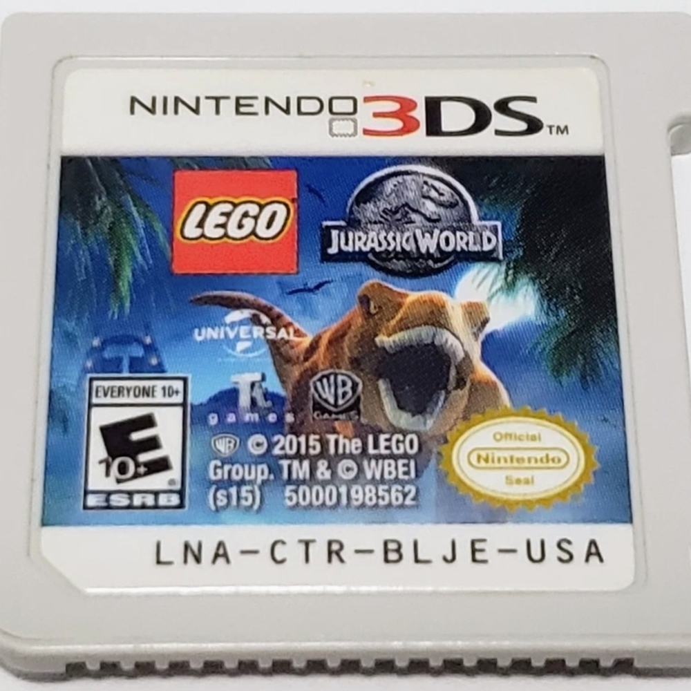LEGO Jurassic World Nintendo 3DS Game - Blue and White